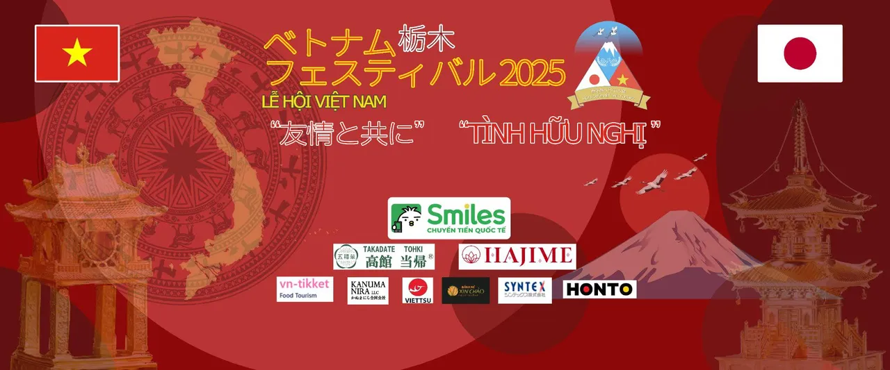 Event key visual. Source: Tochigi Vietnamese Association Facebook page