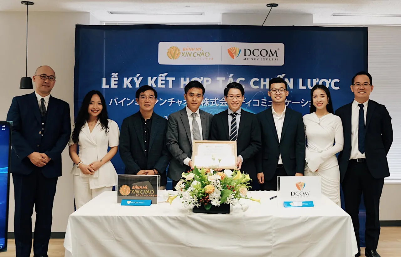 Banh Mi Xin Chao and DCOM Money Express sign strategic partnership, unlocking new growth opportunities