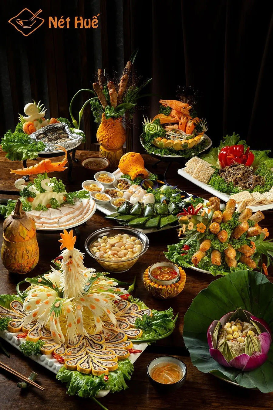 Recreating a Hue royal feast. Source: Net Hue