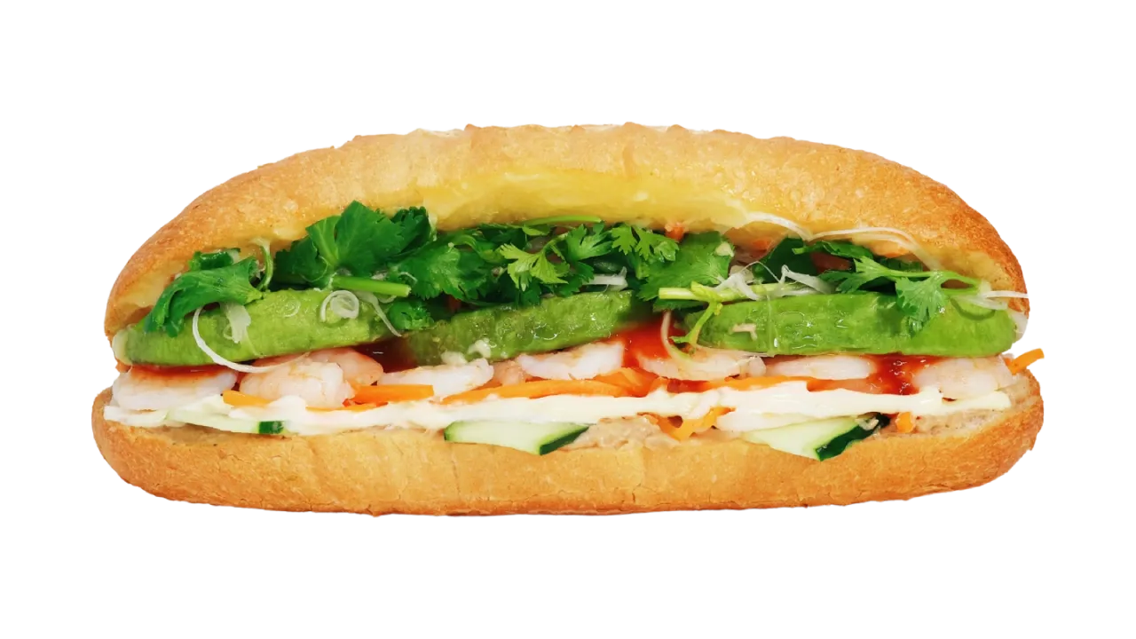 Bánh mì tôm bơ