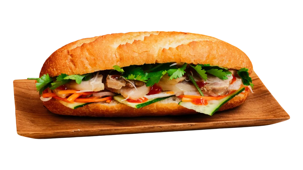 Bánh mì thịt heo muối nước mắm