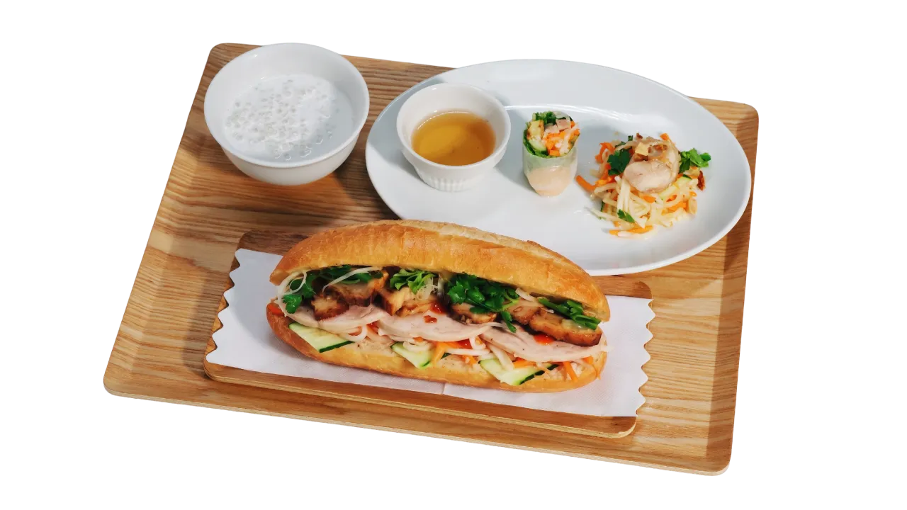 Set bánh mì chả